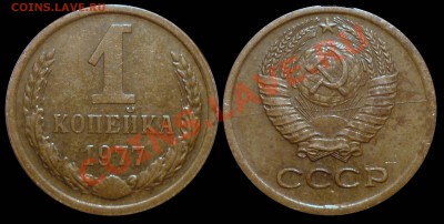 1 коп 1977 (Полн.раскол) 10руб1993(Выкус)до24.2.2012в 22-00 - 77ап-1