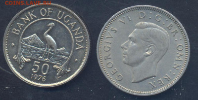 Британия 1 шиллинг 1950 г. 20.10.2025 г. 22 -00 МСК. - Британия1