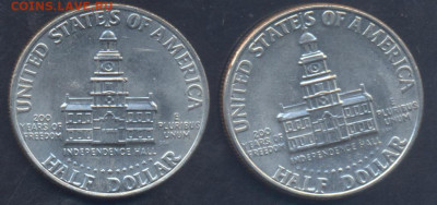 США 50 центов 1976 г. Минт P,D. 20.10.2025 г. 22 -00 МСК. - США