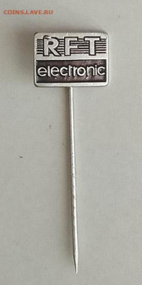RFT electronic радиотехника ГДР до 24.10. - знак_RFTelectronic-радиотехника-ГДР