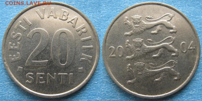 Эстония 20 сенти 2004 до 25-10-25 в 22:00 - Эстония 20 сенти 2004    10350