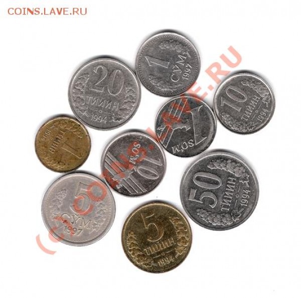 Узбекские монеты 1994- по сегодняшний день - NUZb_Coins