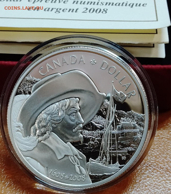 Канада 1 доллар 2008 400 основанию Квебека до 23.10 - IMG_20251019_172622_217