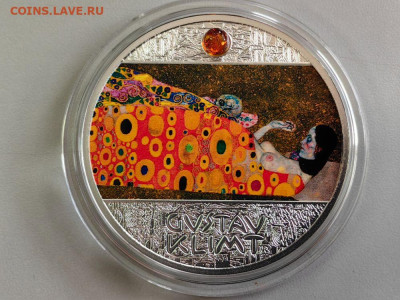 500 франков 2022 Камерун Климт - Надежда II, Ag999, до 26.10 - Ц Климт Надежда-1