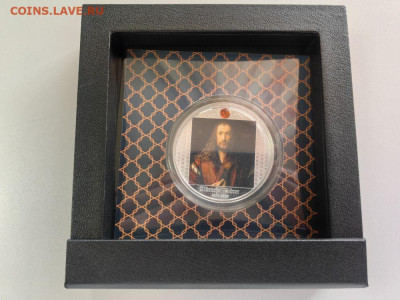 500фр 2021 Камерун Дюрер Автопортрет 28лет, Ag999, до 26.10 - Ч Дюрер Автопортрет-3