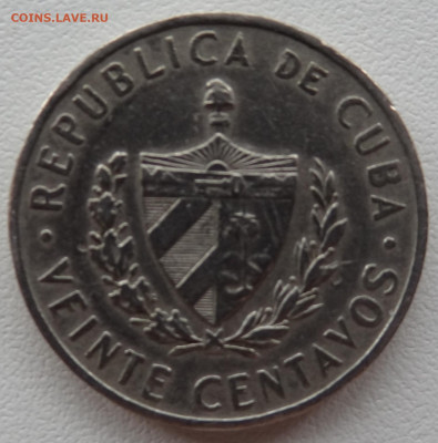 20 сентаво Куба 1962г. до 25.10. в 22:00мск. - DSC02518.JPG