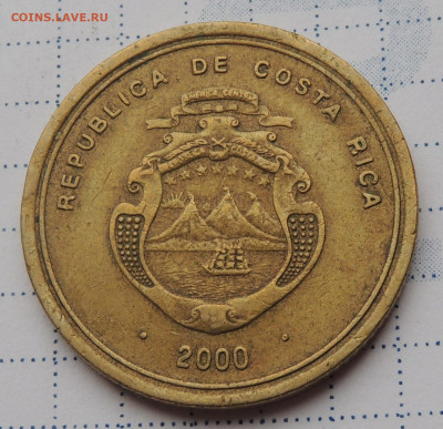 Коста-Рика 100 колонов 2000 до 26.10.2025 - Коста-Рика 100 колонов 2000 .JPG