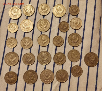 Лот 10-15-20 копеек 41-57г 26 шт С РУБЛЯ до 23.10 - 20251020_224052