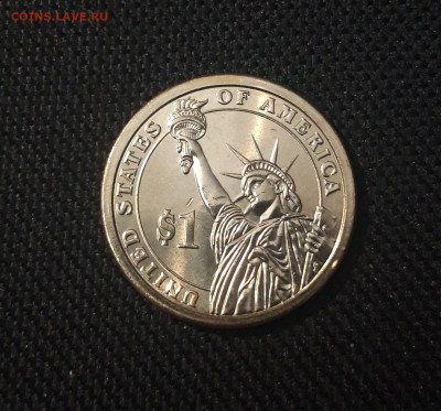 США 1 доллар 2007 года президент N4 Джеймс Мэдисон До 27.10 - 20250424_214526