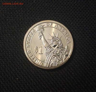США 1 доллар 2007 года президент N4 Джеймс Мэдисон До 27.10 - 20250424_214519