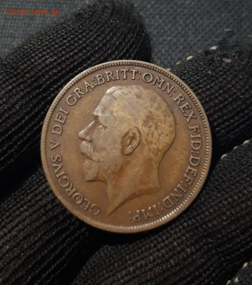 ВЕЛИКОБРИТАНИЯ 1 пенни 1921 года ГЕОРГ До 27.10 - 20241220_223827