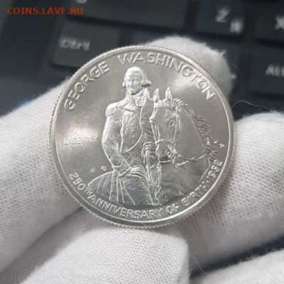 США 50 центов 1982 Джордж Вашингтон 250 лет до 26.10.2025 - 5454106161361056763