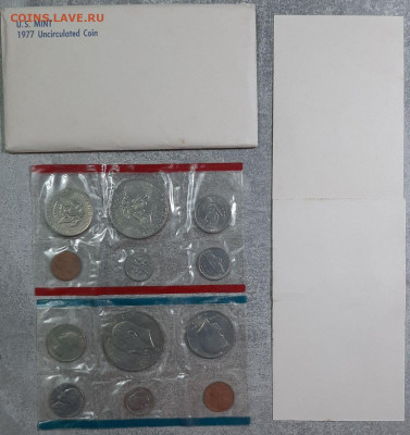 США Набор 1977 Эйзенхауэр до 26.10.2025 22.00 - 1977-2