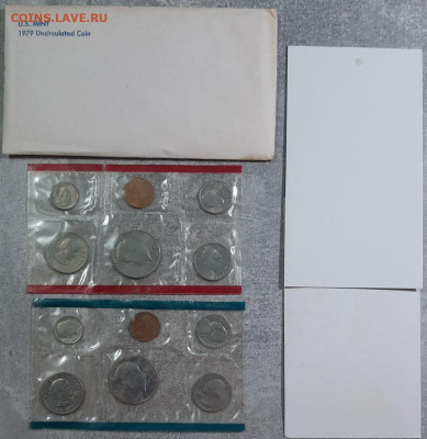 США Набор 1979 Сьюзен Энтони до 26.10.2025 22.00 - 1979-2