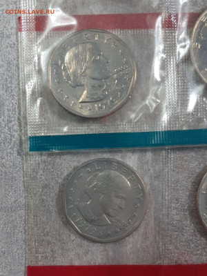 США Набор 1979 Сьюзен Энтони до 26.10.2025 22.00 - 1979-1