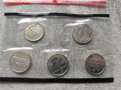 США годовой набор 1999 серия Штаты до 26.10.2025 22.00 - 1999-4