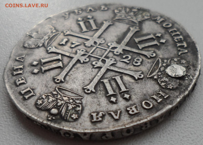 1 РУБЛЬ 1728 г с заделанным отверстием - SAM_0705.JPG