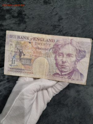 Англия 20 фунтов 1991 Великобритания до 26.10.2025 в 22:00 - 5246708882196260166