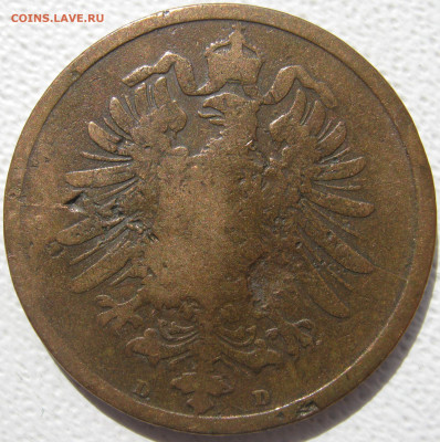  Империя 2 пфеннига 1876 D до 24.10. - IMG_4058.JPG