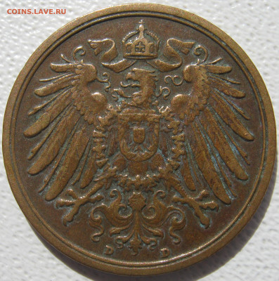  Империя 2 пфеннига 1913 D до 24.10. - IMG_4092.JPG