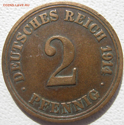  Империя 2 пфеннига 1914 A до 24.10. - IMG_4093.JPG