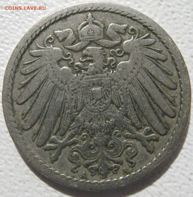  Империя	5 пфеннигов 1898 A до 24.10. - IMG_4145.JPG