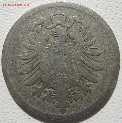  Империя 10 пфеннигов 1874 C до 24.10. - IMG_4349.JPG