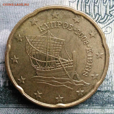 Кипр 20 центов 2008 года до 27.10.2025 - IMG_20251020_165526