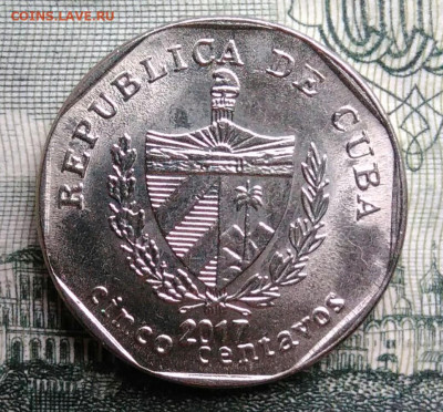 Куба 5 сентаво 2017 года до 27.10.2025 - IMG_20251020_165644