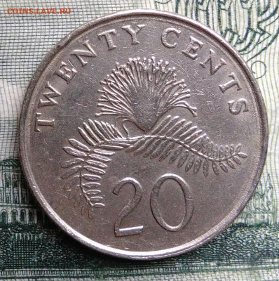 Сингапур 20 центов 1987 года до 27.10.2025 - IMG_20251020_170617