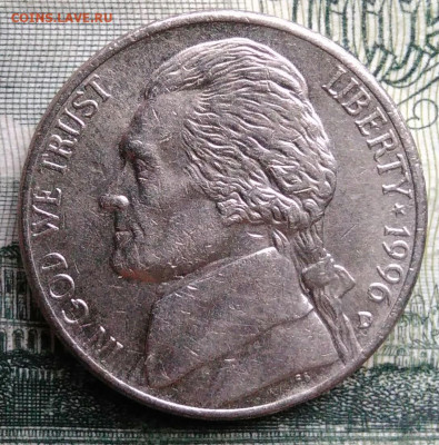 США 5 центов 1996 года до 27.10.2025 - IMG_20251020_175239