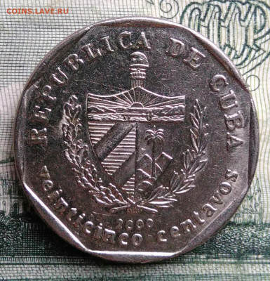 Куба 25 сентаво 2000 года до 27.10.2025 - IMG_20251020_182709