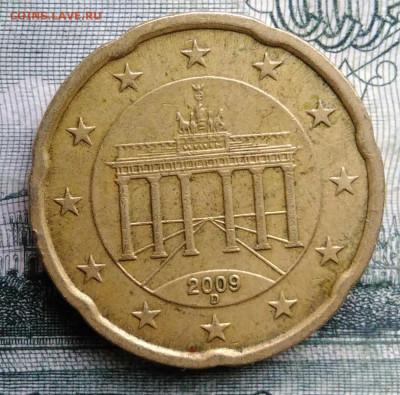 Германия 20 центов 2009 года до 27.10.2025 - IMG_20251020_165947