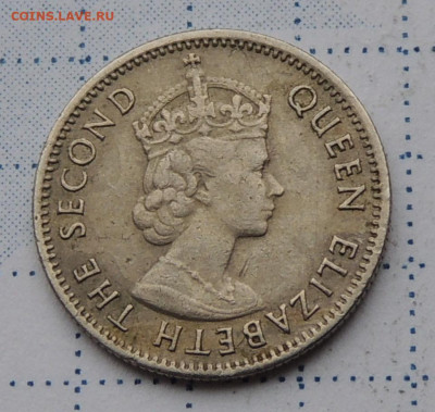 Малайя и Борнео 5 центов 1958 до 26.10.2025 - Малайя и Борнео 5 центов 58 .JPG