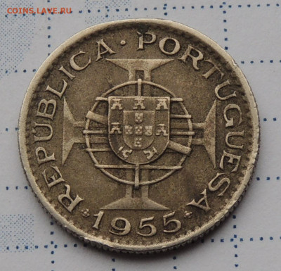 Мозамбик 2.5 эскудо 1955 до 26.10.2025 - Мозамбик 2.5 эскудо 55 .JPG