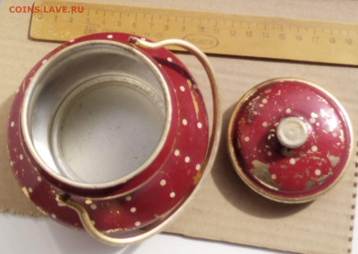 Чайница-сахарница СССР 60-х годов. Алюминий до 29.10.25. 22- - 6