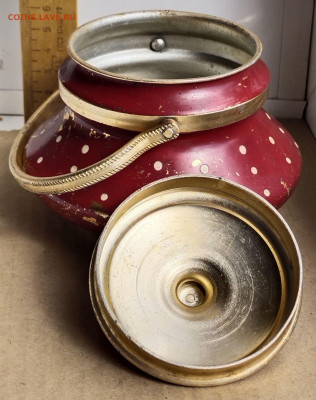 Чайница-сахарница СССР 60-х годов. Алюминий до 29.10.25. 22- - 4