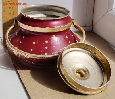 Чайница-сахарница СССР 60-х годов. Алюминий до 29.10.25. 22- - 3