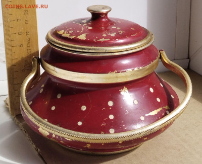 Чайница-сахарница СССР 60-х годов. Алюминий до 29.10.25. 22- - 1