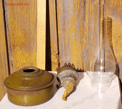 Керосиновая лампа с подвесом СССР г.Уфа до 29.10.25. 22-00 М - 07