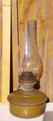 Керосиновая лампа с подвесом СССР г.Уфа до 29.10.25. 22-00 М - 05