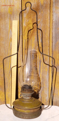 Керосиновая лампа с подвесом СССР г.Уфа до 29.10.25. 22-00 М - 03