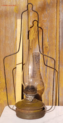 Керосиновая лампа с подвесом СССР г.Уфа до 29.10.25. 22-00 М - 02