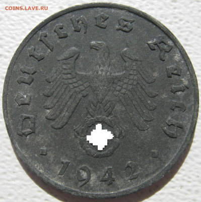  3 рейх 1 рейхспфенниг 1942 J до 25.10. - IMG_3684_1.JPG