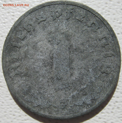 3 рейх 1 рейхспфенниг 1944 G до 25.10. - IMG_3701.JPG