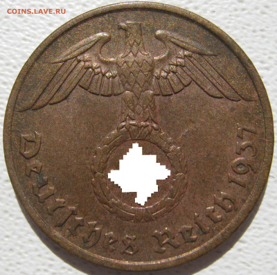  3 рейх 2 рейхспфеннига 1937 A до 25.10. - IMG_3708_1.JPG