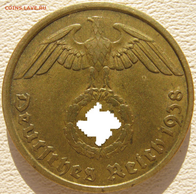  3 рейх 10 рейхспфеннигов 1938 A до 25.10. - IMG_3509_1.JPG