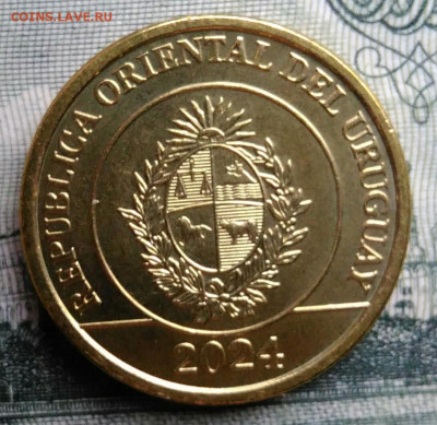 Уругвай 1 песо 2024 года до 27.10.2025 - IMG_20251019_185821