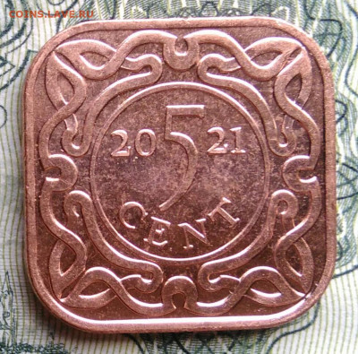 Суринам 5 центов 2021 года до 27.10.2025 - IMG_20251023_213710