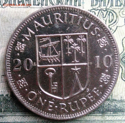 Маврикий 1 рупия 2010 года до 27.10.2025 - IMG_20251020_182721